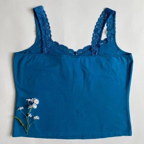 Y2K blue cami - Picture 2 of 8